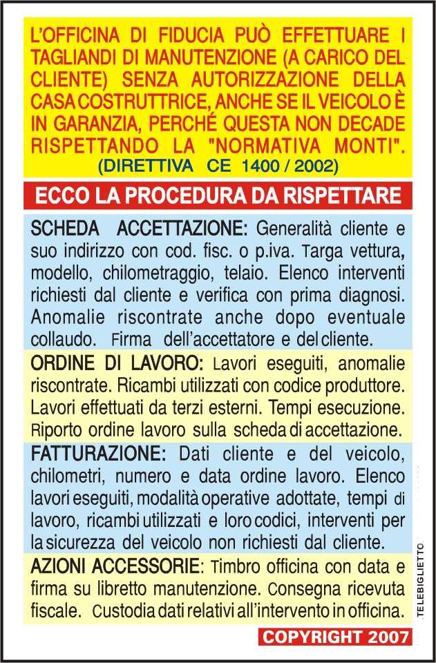 Telebiglietto ti ricorda di non infrangere le leggi sul Copyright